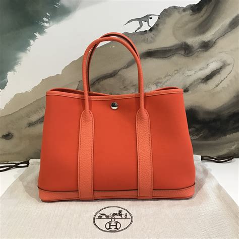 hermes garden party canvas tote|hermes garden party 30 hk.